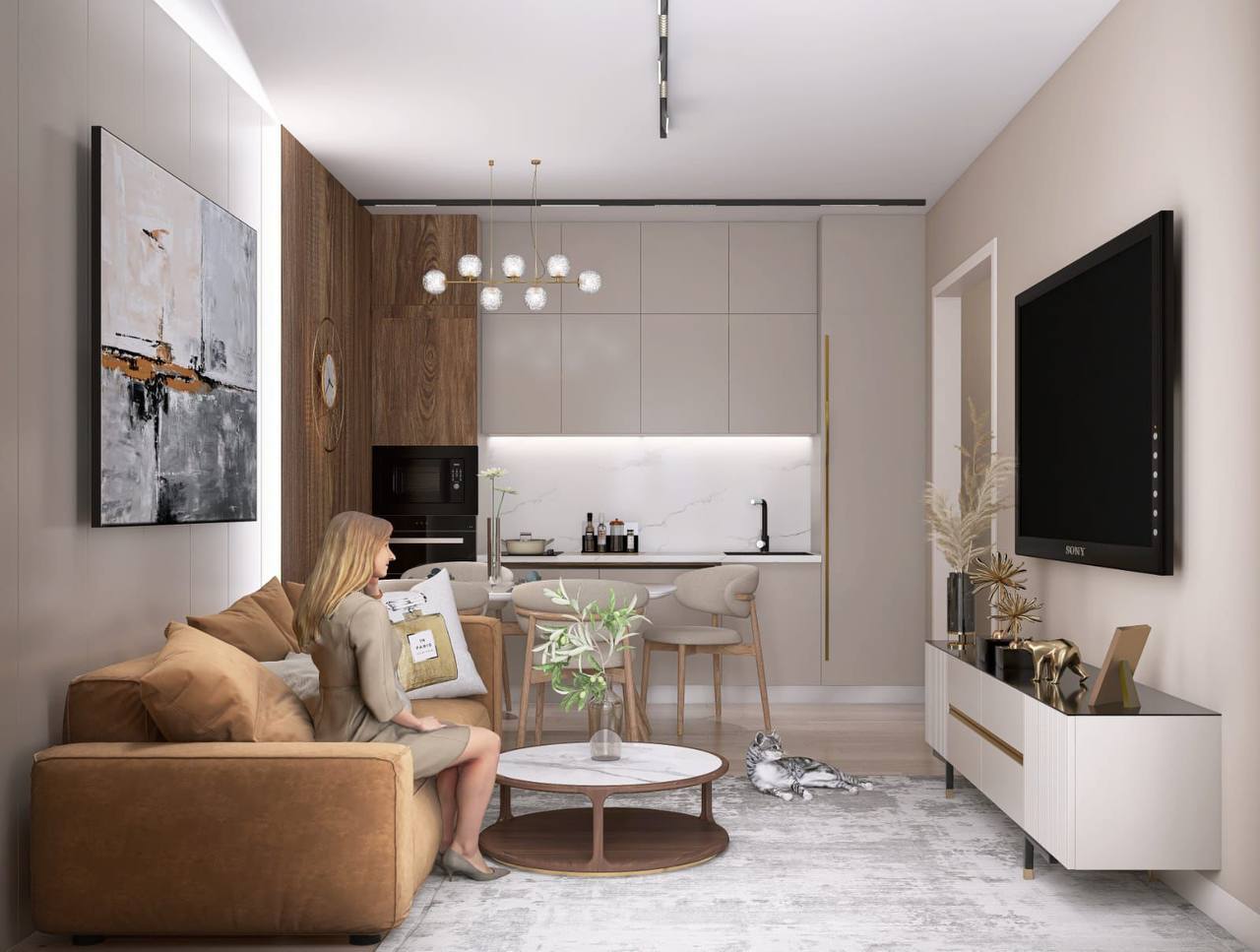 Студия+2 65,35 м²