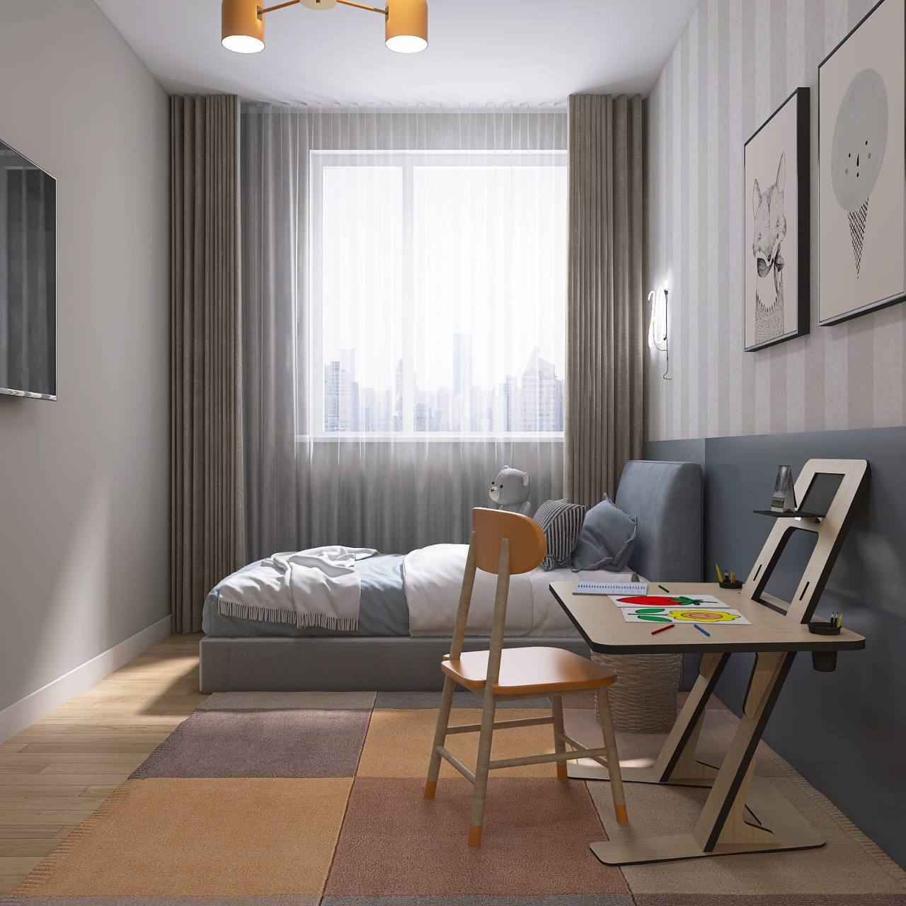 Студия+2 65,35 м²