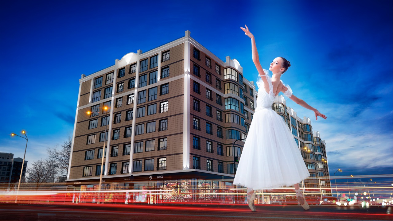 Уютная квартира для троих в доме «Островский»