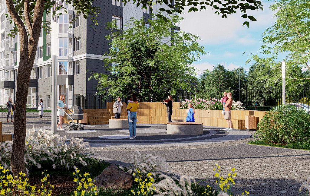 Во дворе трава, на траве шезлонг