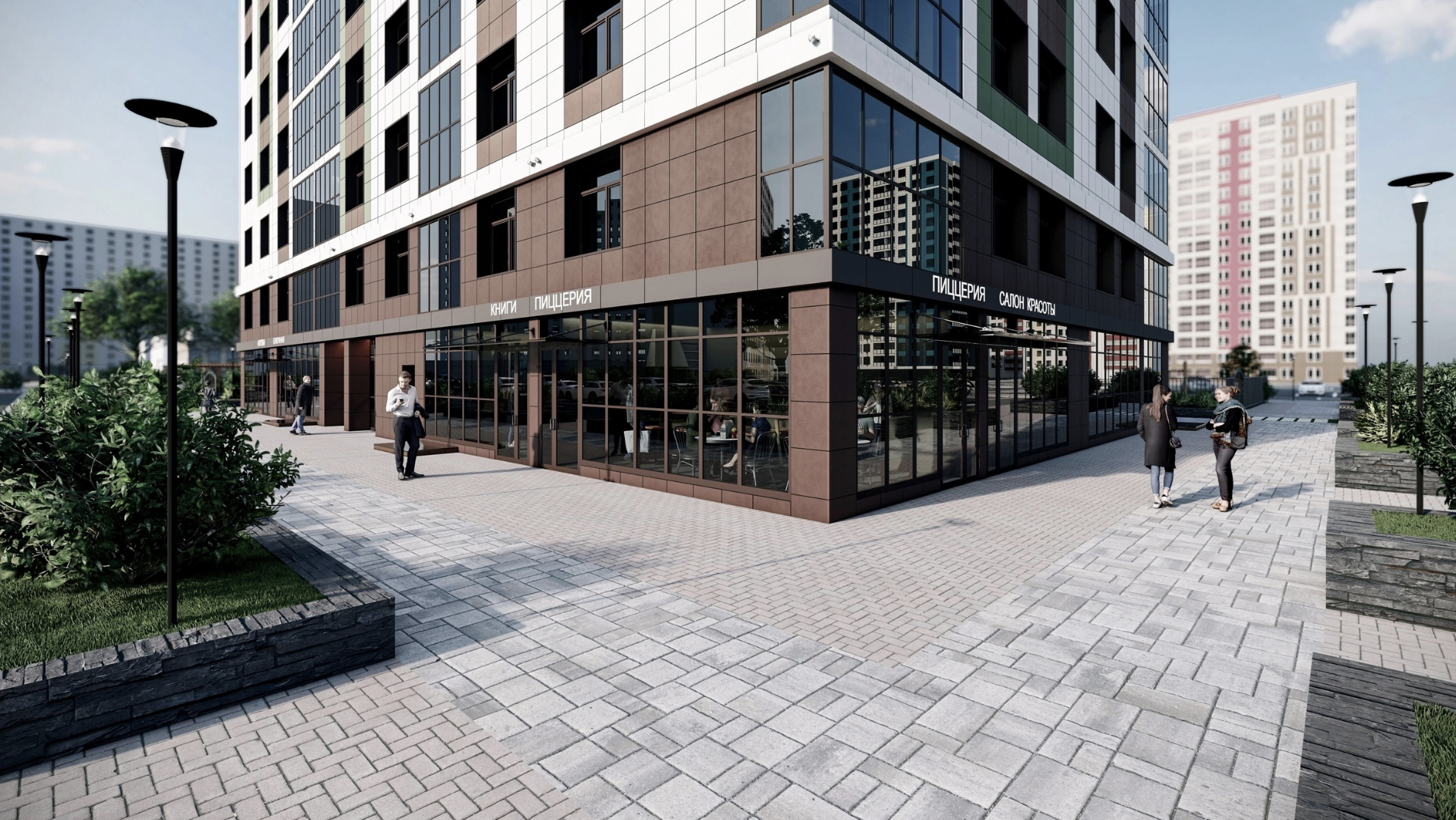 Концепция «закрытый двор» в «Азбуке»