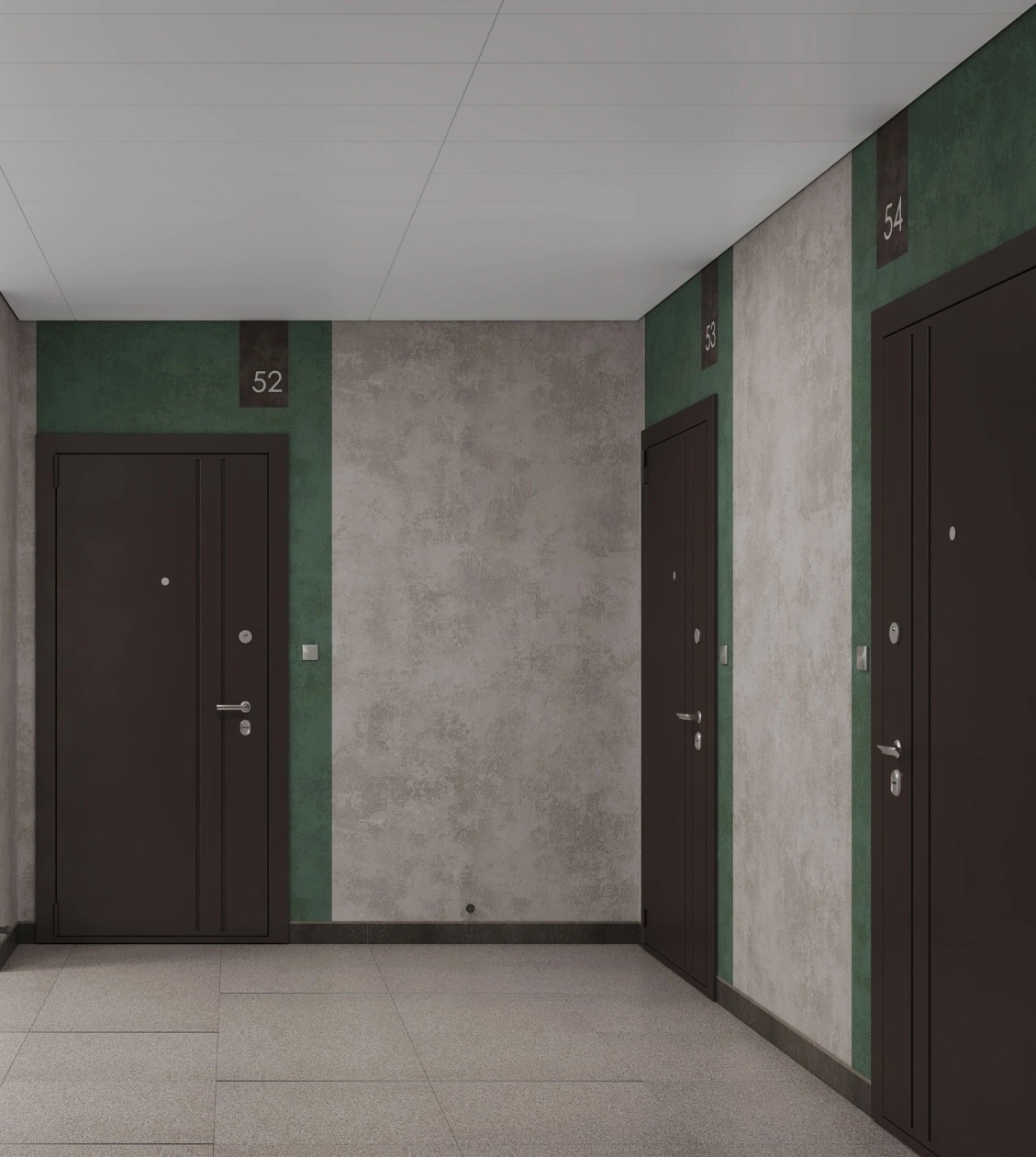 Входные двери в доме  «Азбука»