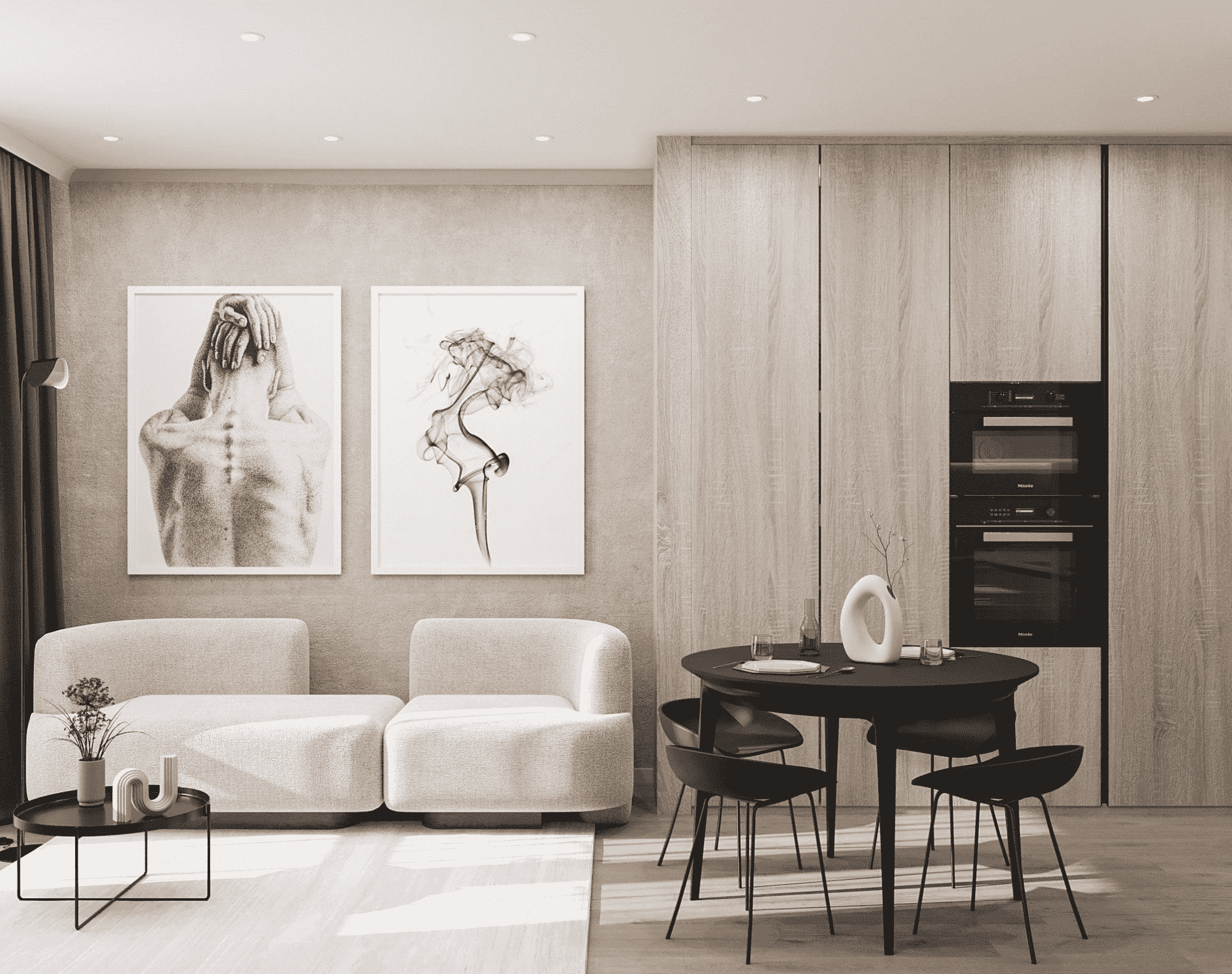 Квартира с паркингом в доме ZIMA