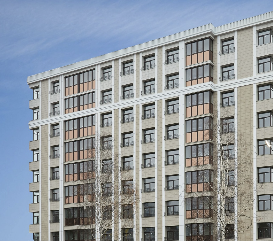 Фасад дома «Бенуа» готов на 100%